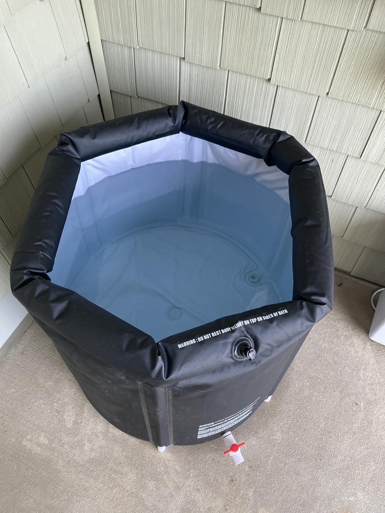 Wilder XL Ice Bath Cold Plunge – 86 Gallon Portable Ice Bath Tub for Recovery and Cold Water Therapy – Triple Insulated customer photo 2