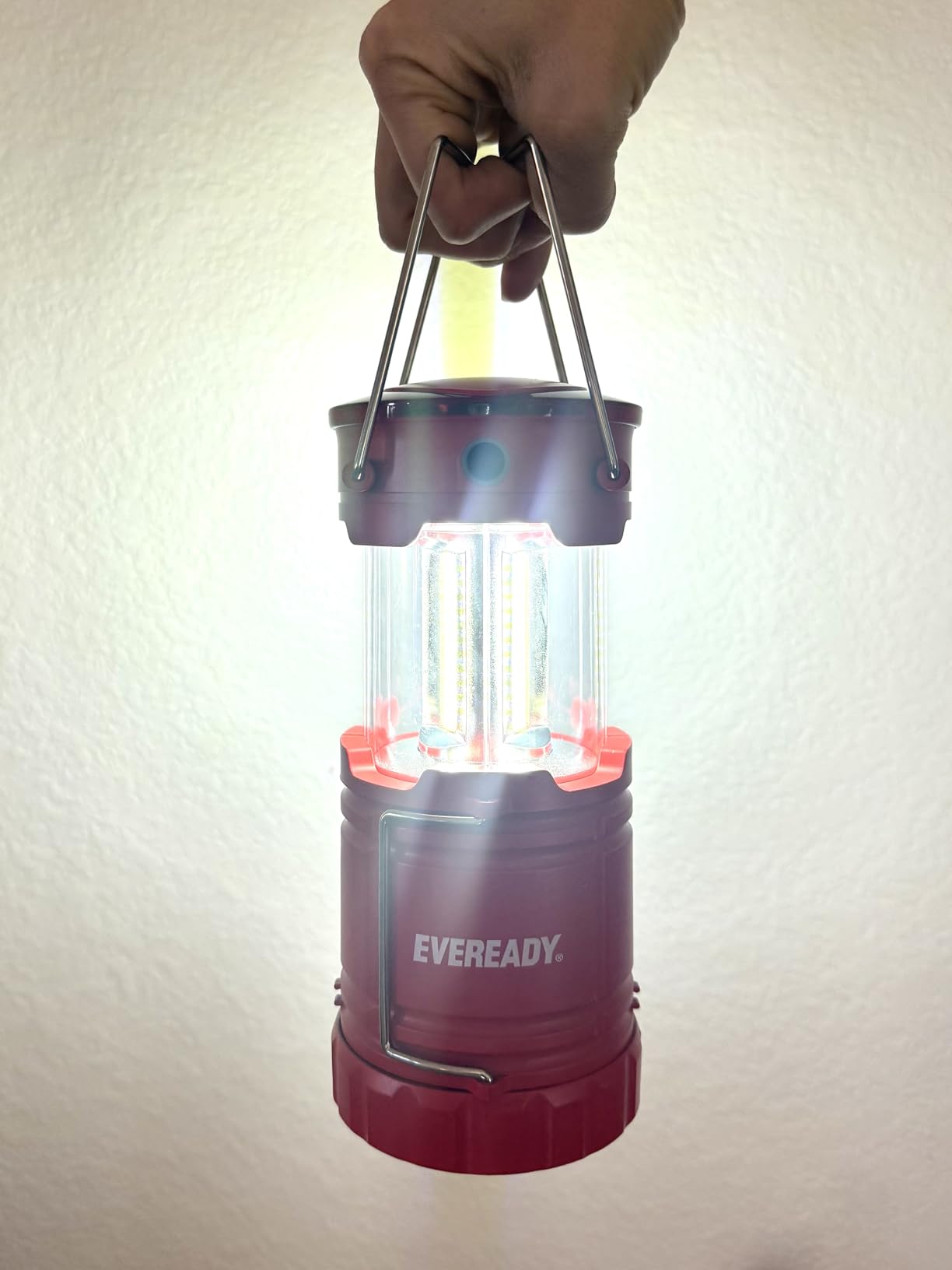 Eveready LED Camping Lantern 360 PRO (3-Pack), Super Bright Tent Lights, IPX4 Water Resistant LED Lanterns for Power Outage Hurricane Preparedness, (Batteries Included) customer photo 1