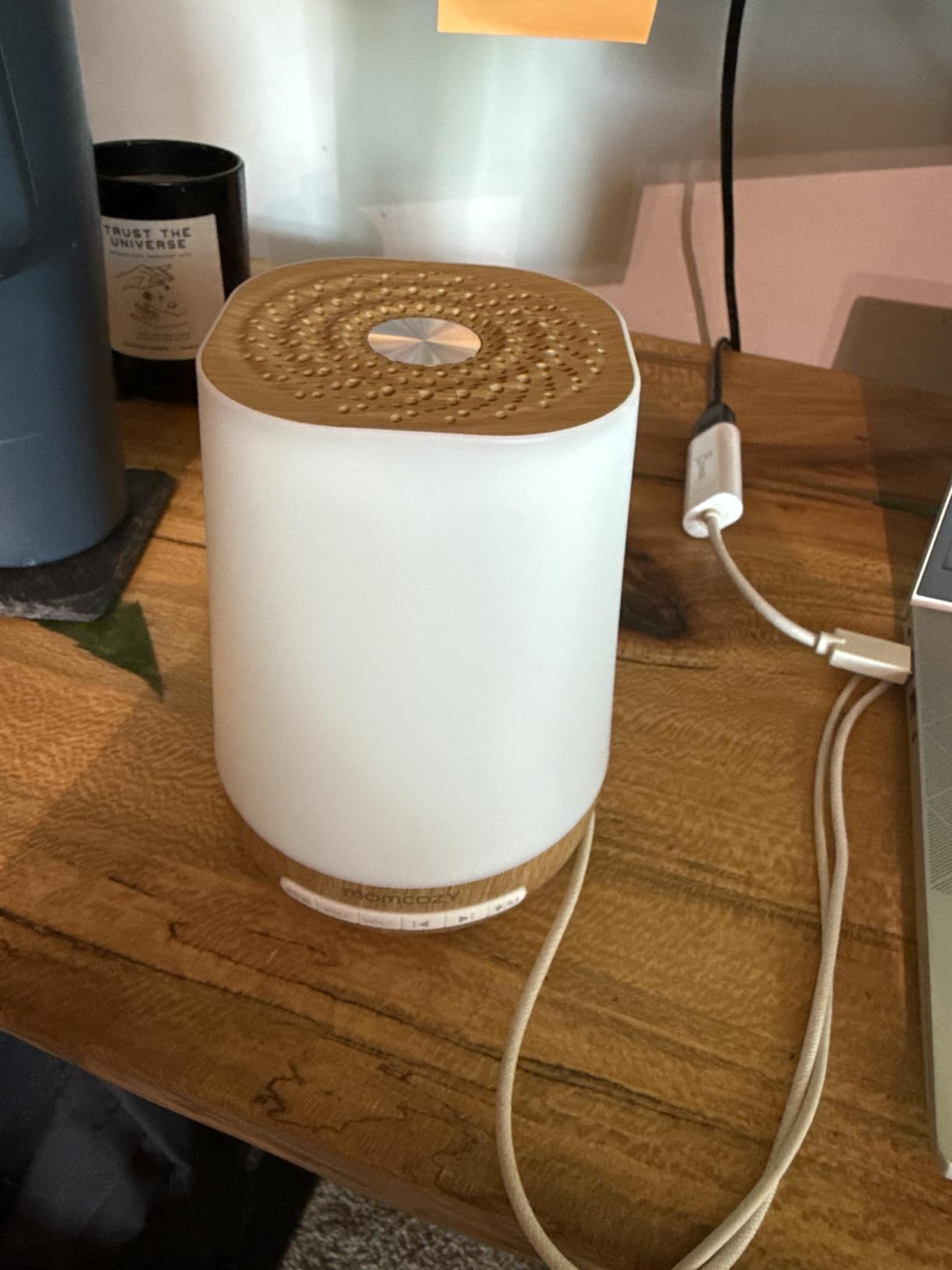 Momcozy Smart Baby White Noise Sound Machine with App Control & Night Light customer photo 2