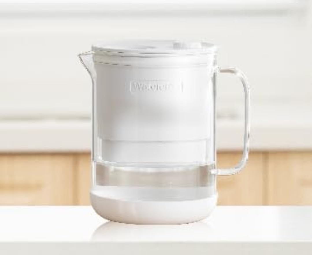 Waterdrop PT-72W Glass Water Filter Pitcher, 7-Cup, Eco-Friendly, White customer photo 1
