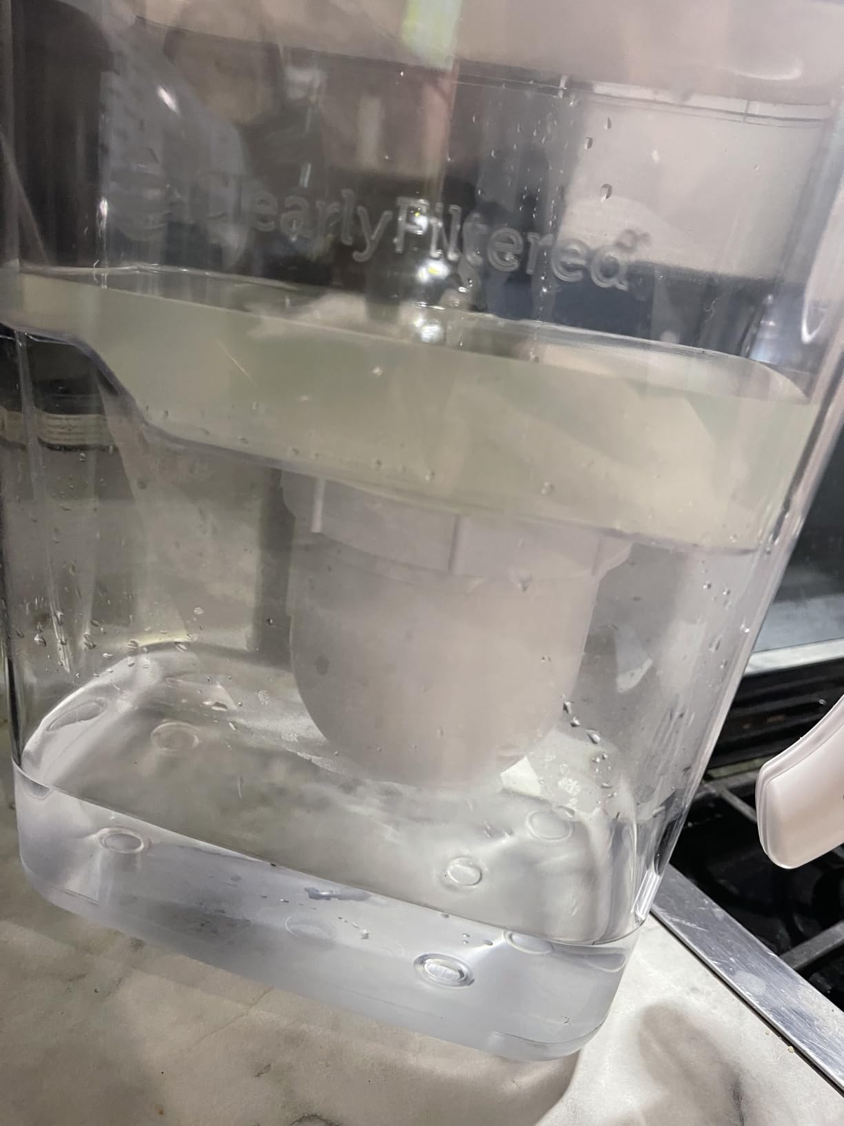 Clearly Filtered Water Filter Pitcher, 10 Cup BPA Free Water Filtration customer photo 2