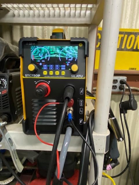 SILATU 75A Plasma Cutter Machine, HF Pilot Arc, 110V/220V, 1'' Max Cut customer photo 1