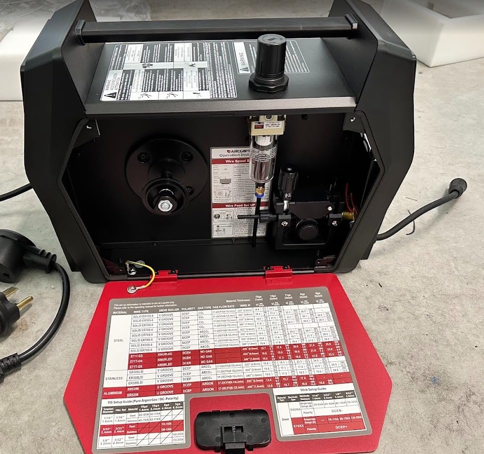 ARCCAPTAIN MIG205MP MIG Welder with Plasma Cutter, 9 IN 1 Welding Machine customer photo 2