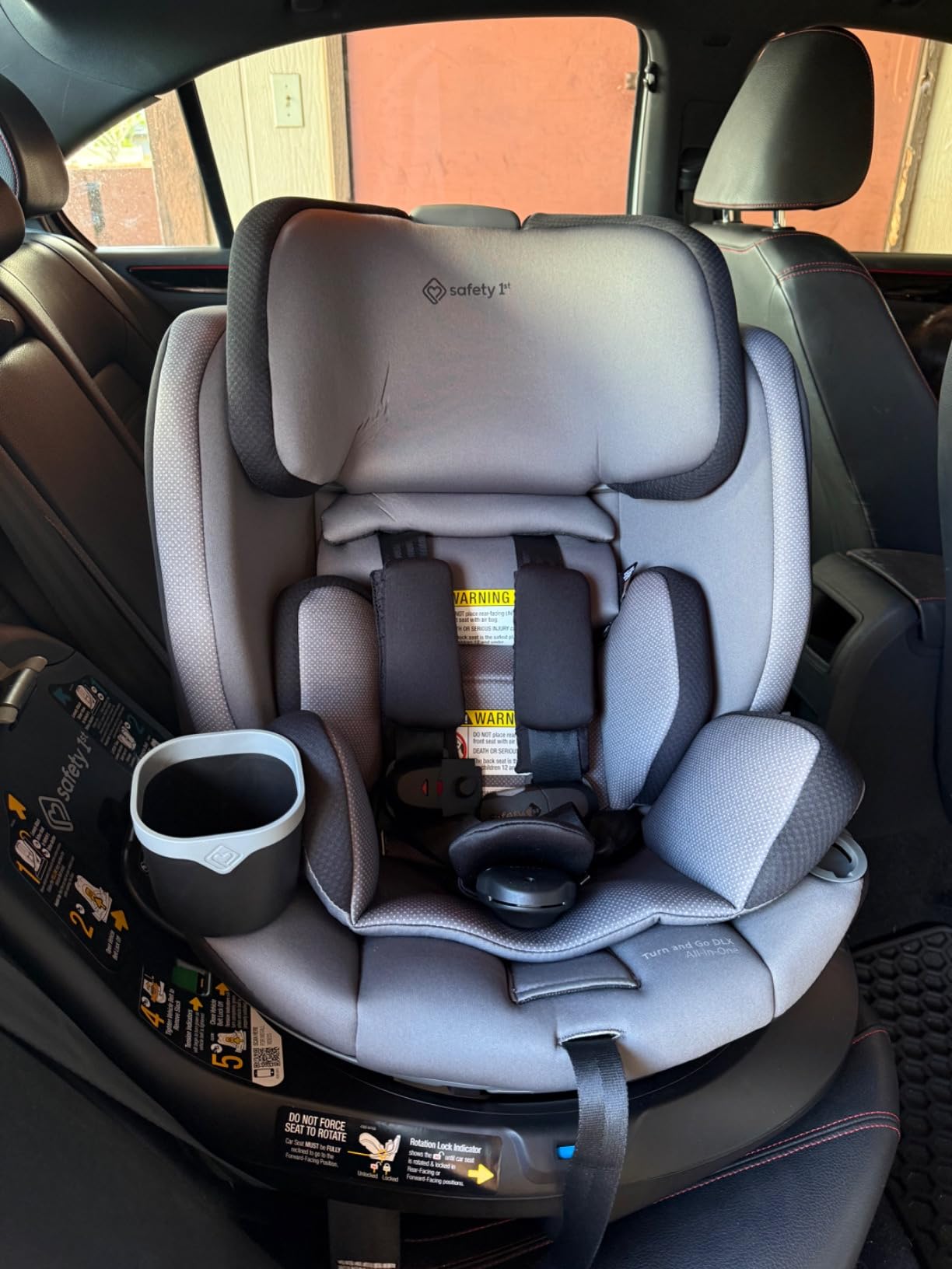 Safety 1st Turn and Go 360 DLX 360 Car Seat, Rotating All-in-One Convertible Car Seat, Stonington customer photo 1