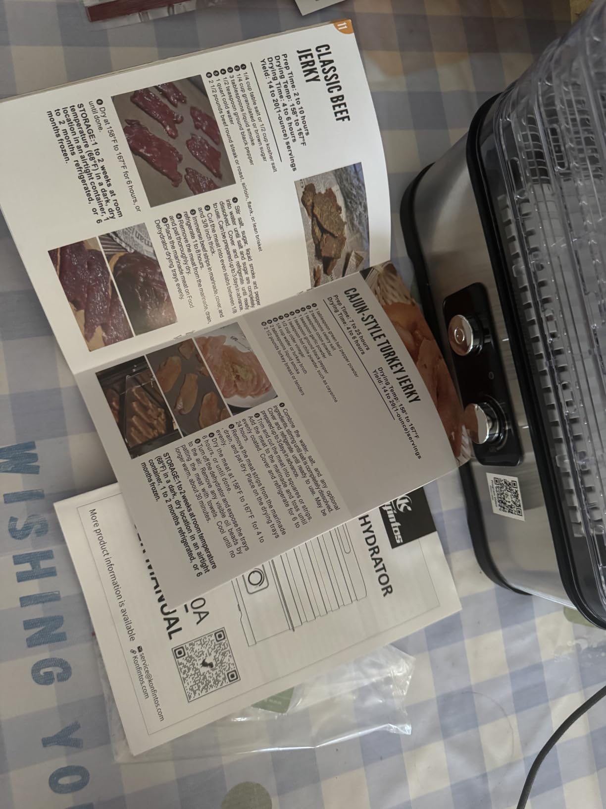 Small Food Dehydrator for Jerky, Fruit, Herbs & Pet Treats customer photo 2