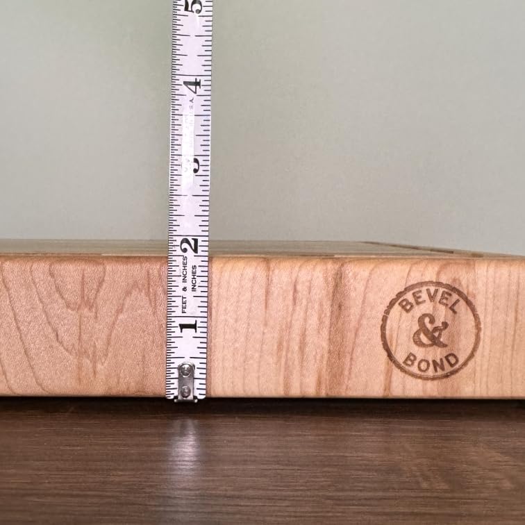 Maple End-Grain Cutting Board (Made in USA) 17