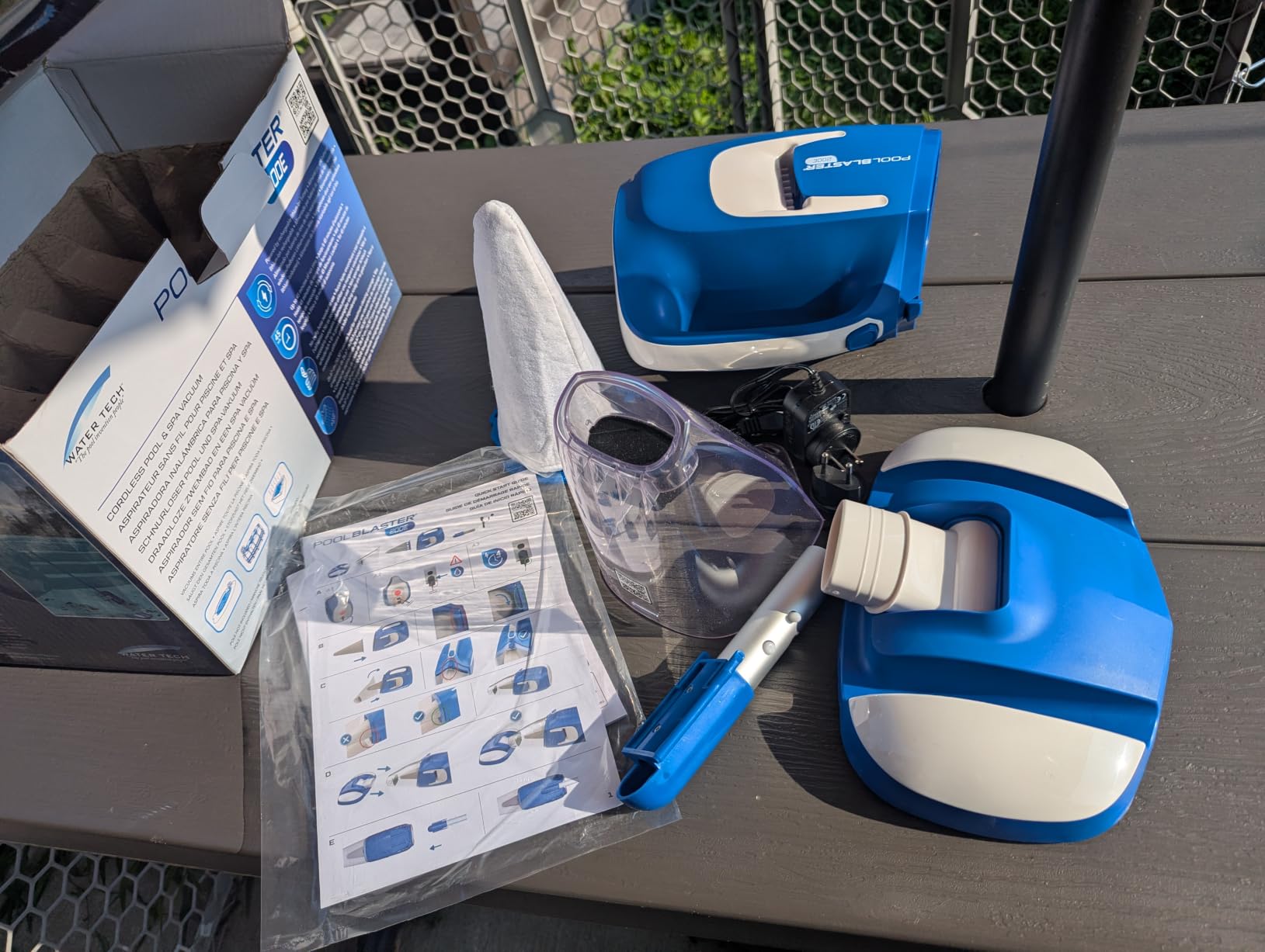 POOL BLASTER 200E Cordless Pool Vacuum for Above Ground Pools customer photo 1