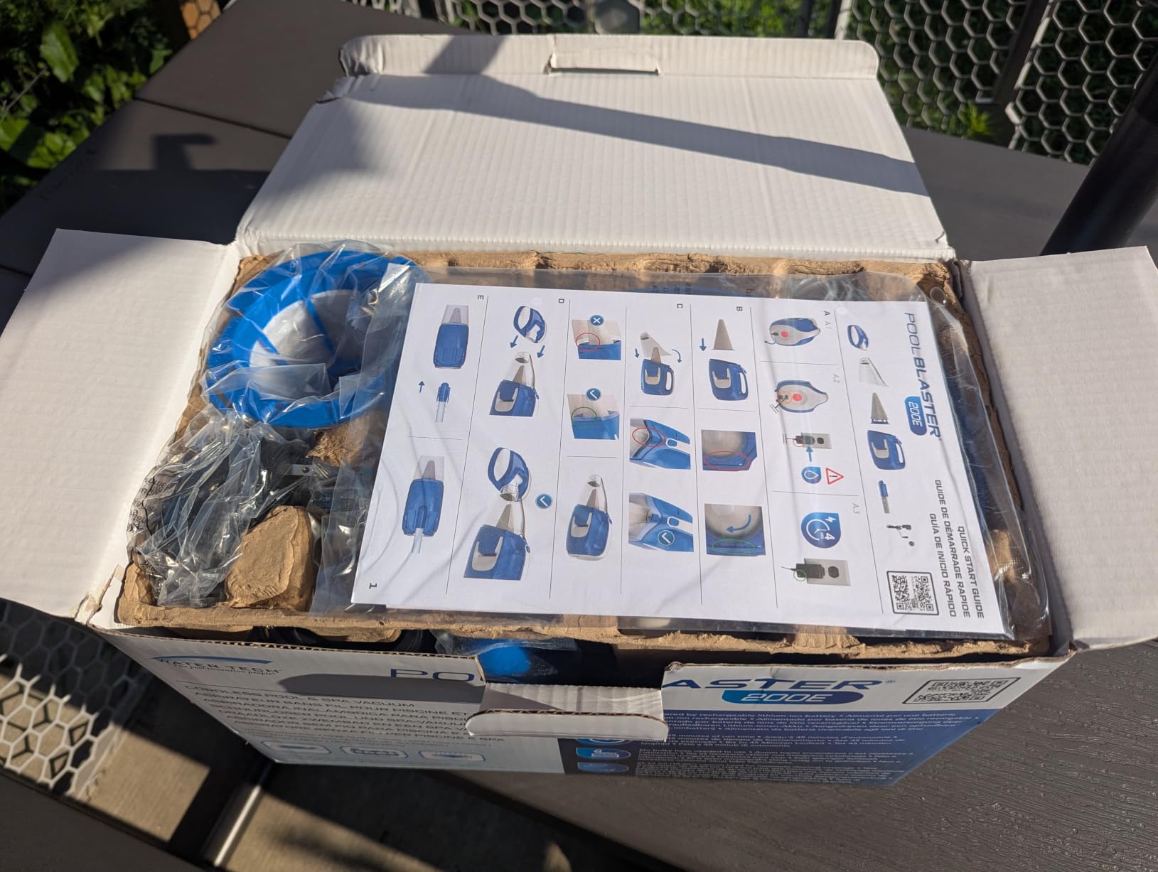 POOL BLASTER 200E Cordless Pool Vacuum for Above Ground Pools customer photo 2