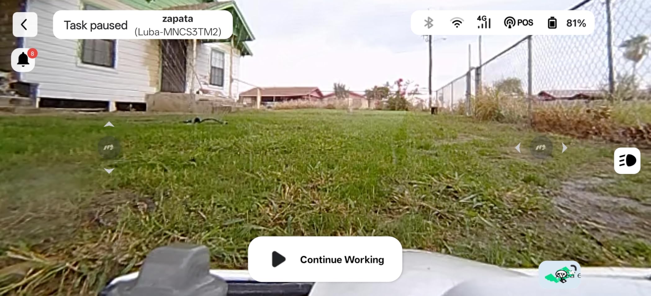(2026 Upgrade) Mammotion LUBA mini 2 AWD 1500H Robot Lawn Mower, for 0.37 Acres, 360° LiDAR+Dual-Camera AI Vision, 80% Slope, DropMow, 20 Multi-Zone Management customer photo 2