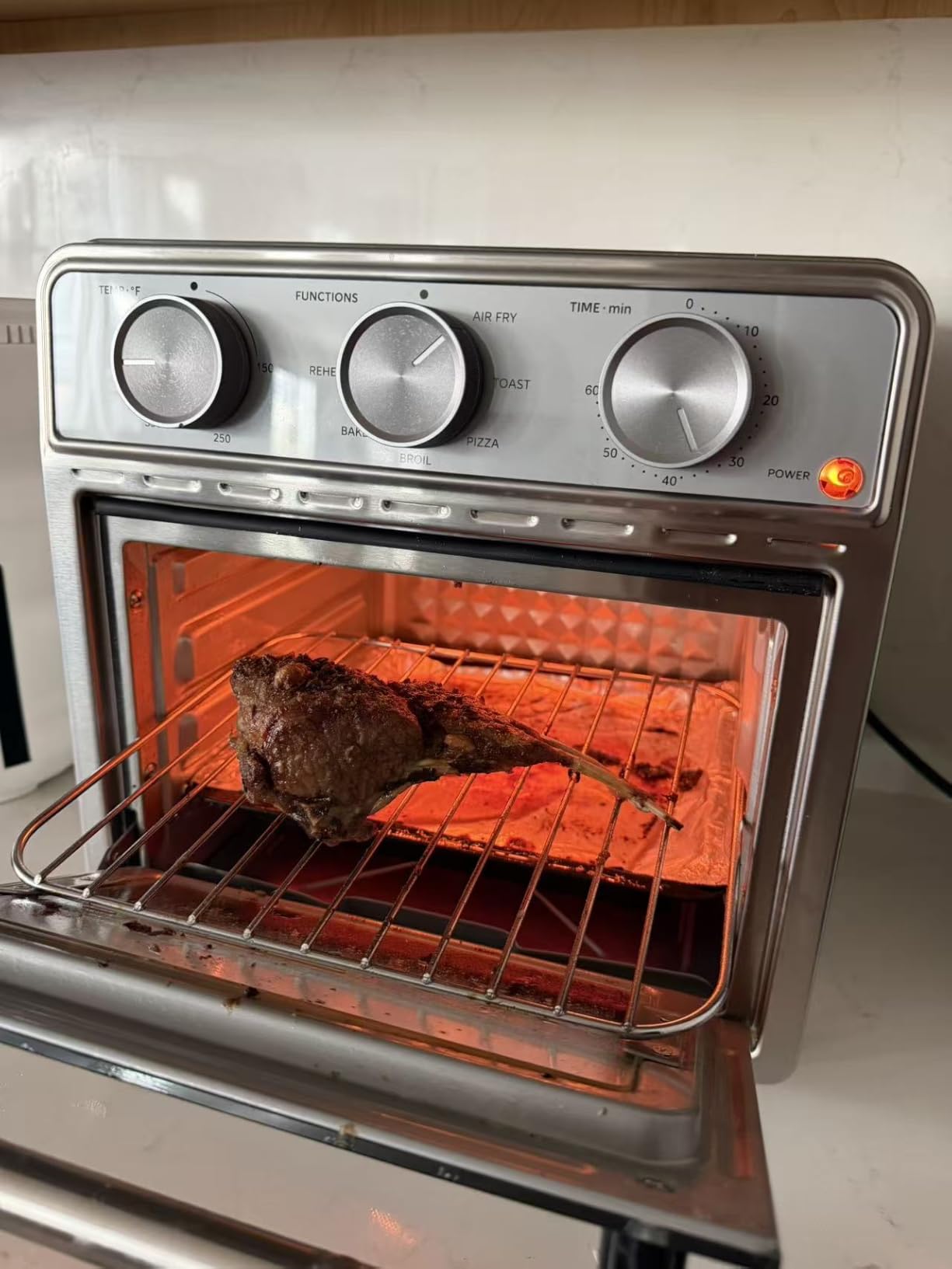 Midea Neo Air Fryer Toaster Oven Combo, 12.7 Quarts, Stainless Steel customer photo 2