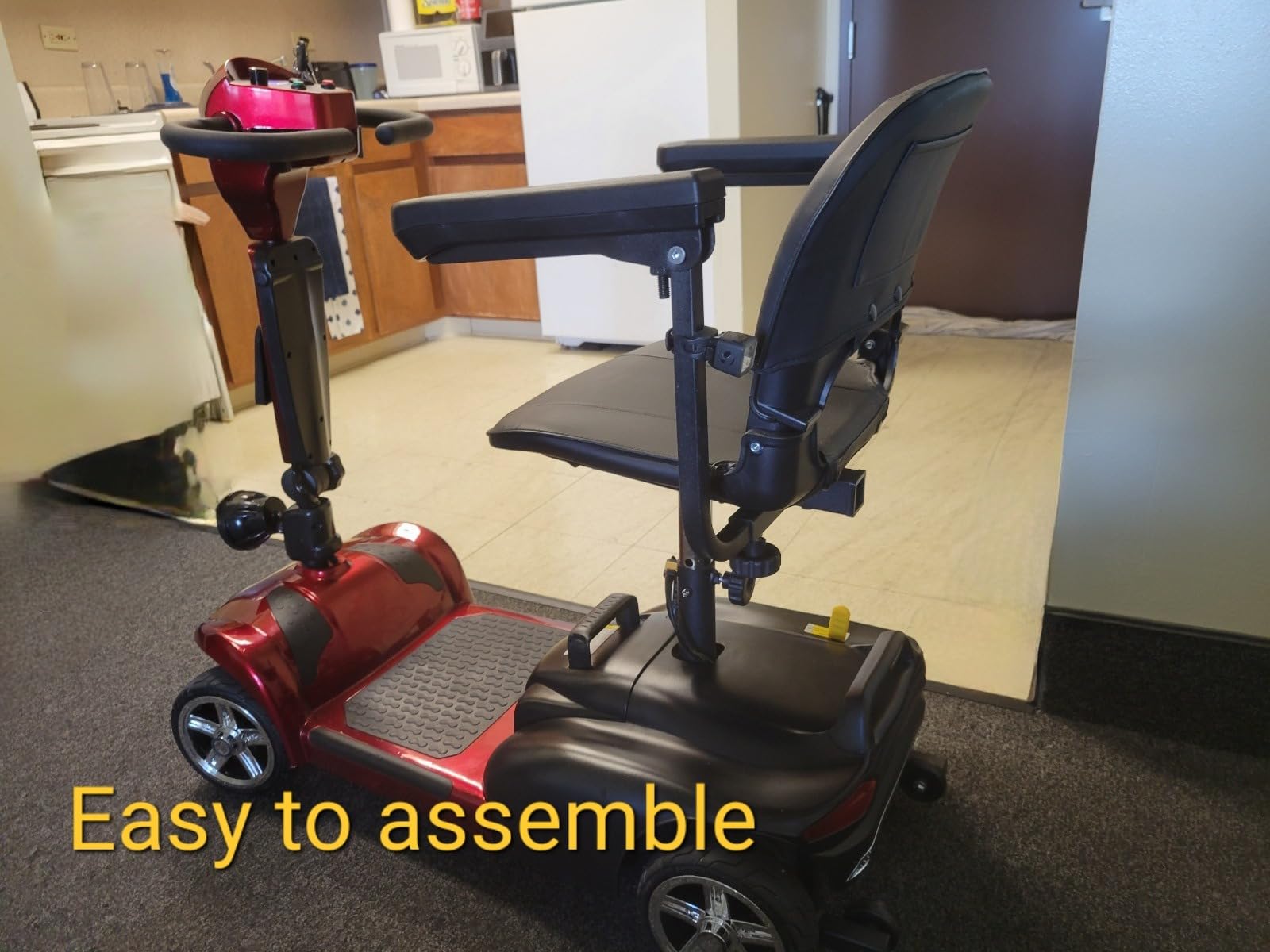 Mobility Scooter for Seniors & Adults, 4 Wheel Foldable Scooter customer photo 1