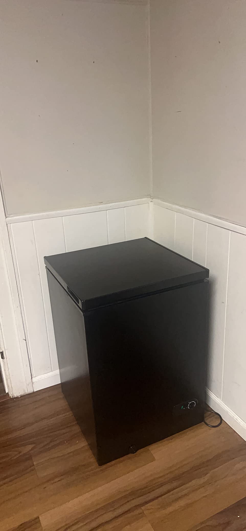 TABU 5.0 Cubic Feet Chest Freezer, Compact Deep Freezer, Black customer photo 1