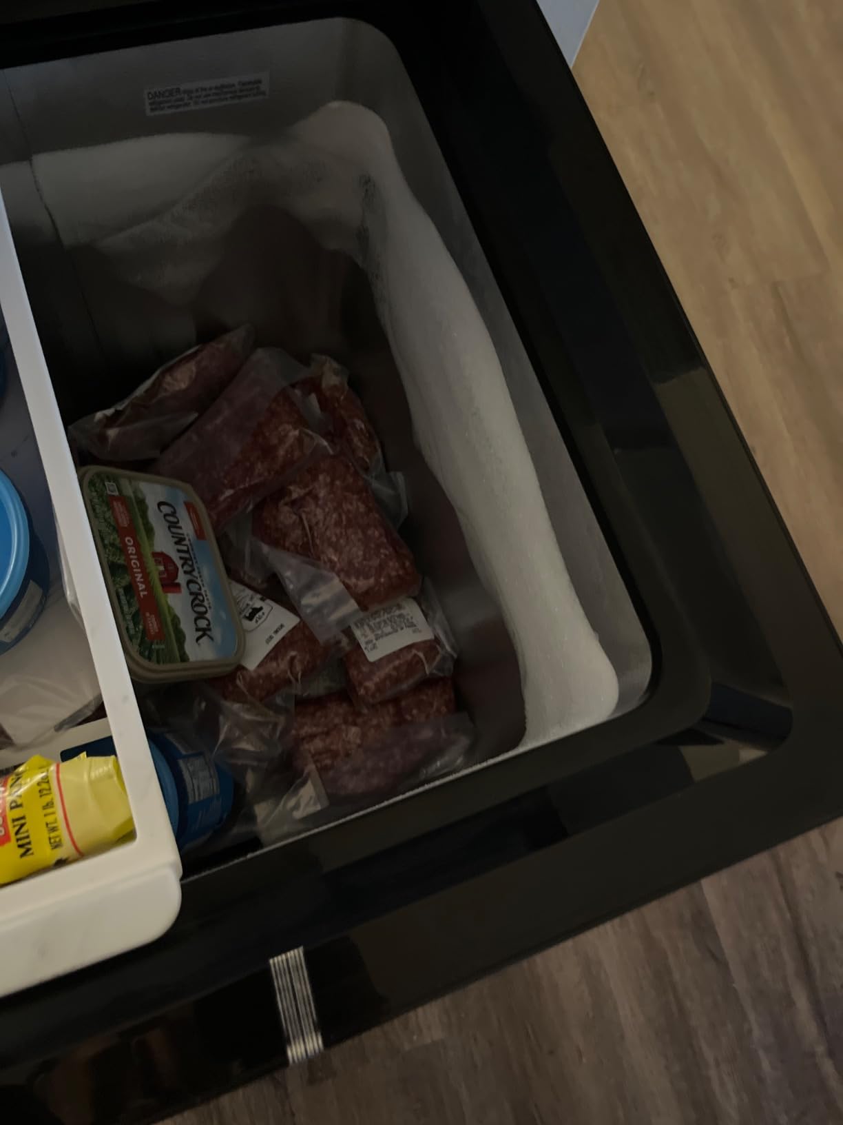 TABU 5.0 Cubic Feet Chest Freezer, Compact Deep Freezer, Black customer photo 2