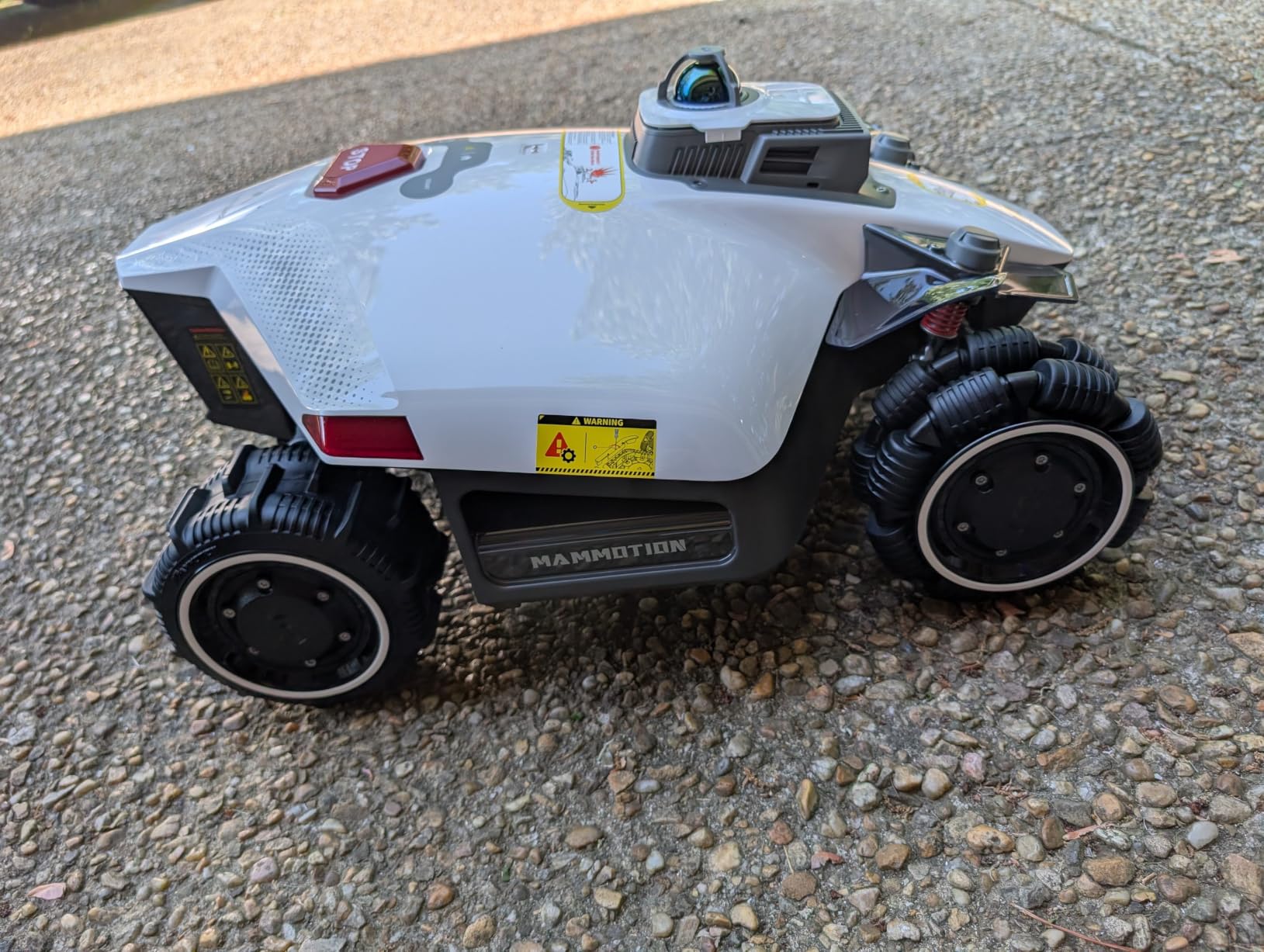 Mammotion LUBA 3 AWD 3000 Robot Lawn Mower for 0.75 Acre, 360° LiDAR+NetRTK+AI Vision Tri-Fusion Positioning, All-Wheel-Drive for 80% Slopes, 30 Multi-Zone Management, Cutting Height 1.0