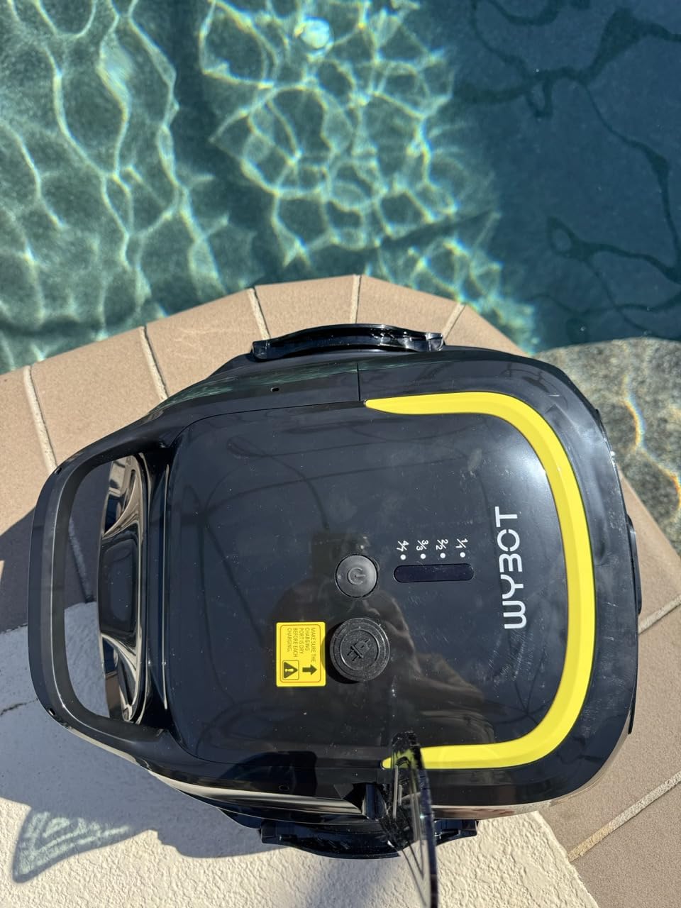 WYBOT A1 Cordless Pool Vacuum Robot for Above Ground Pool customer photo 2