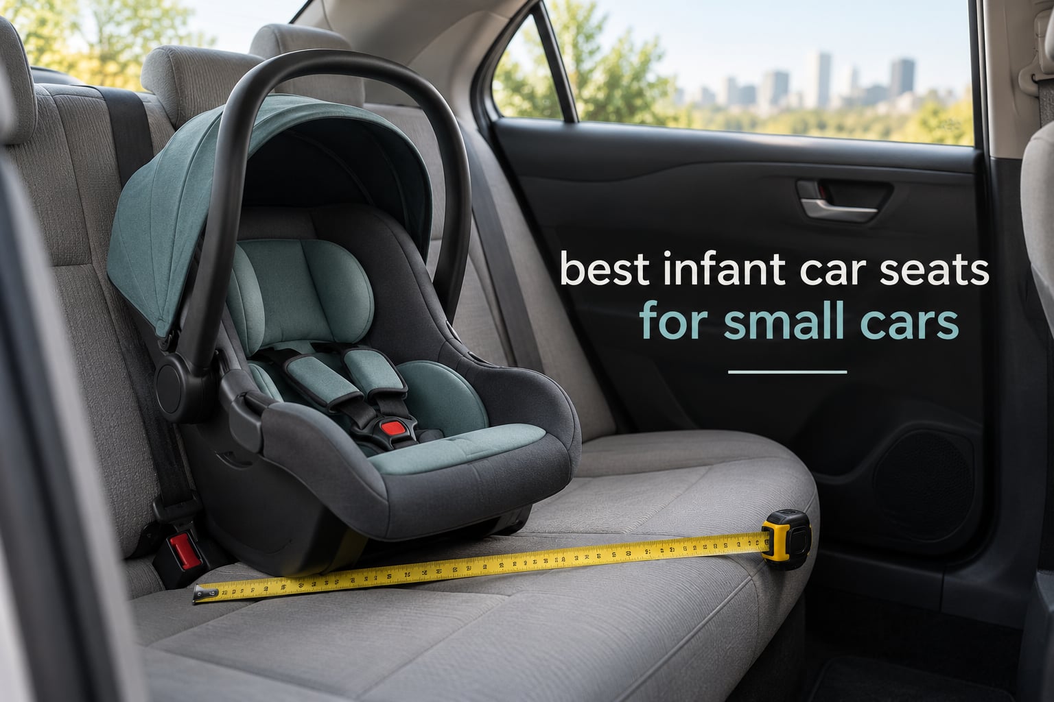 best infant car seats for small cars