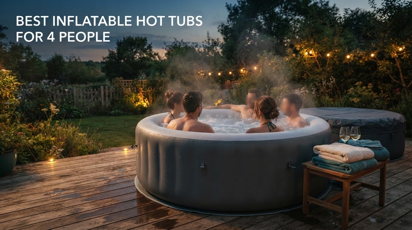 best inflatable hot tubs for 4 people