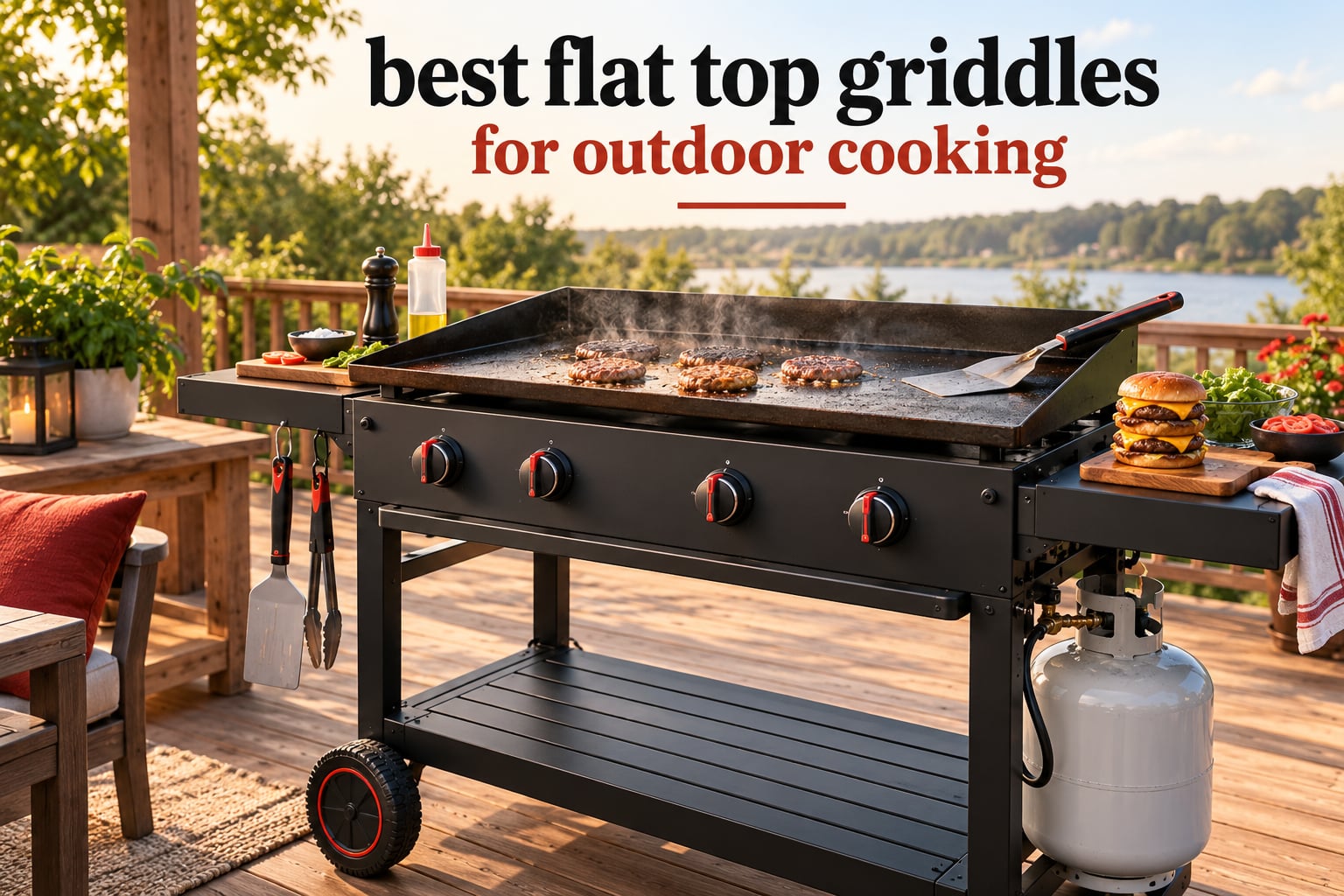 best flat top griddles for outdoor cooking
