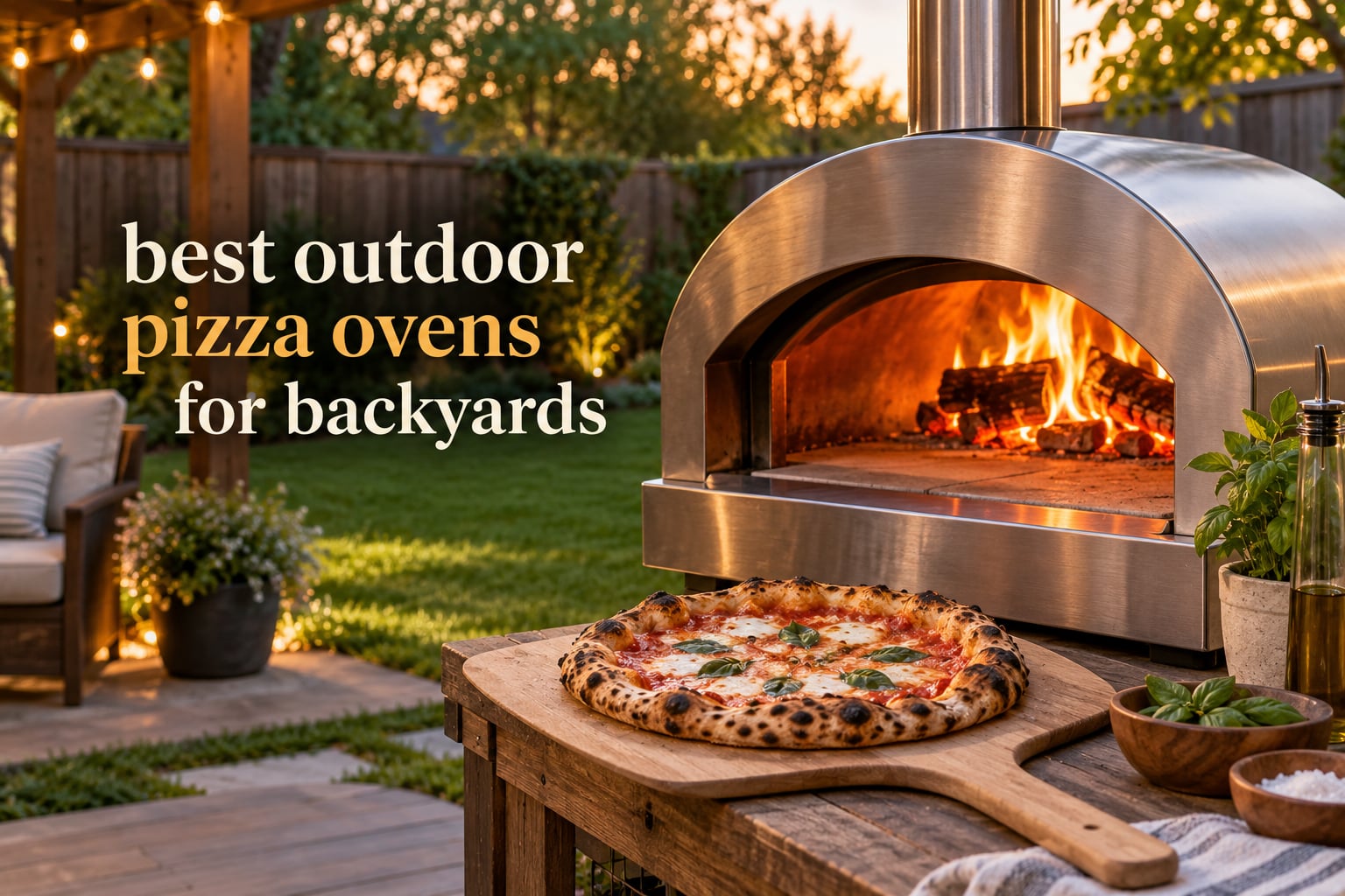 best outdoor pizza ovens for backyards