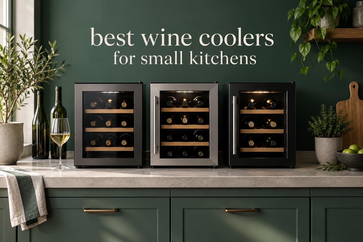 best wine coolers for small kitchens