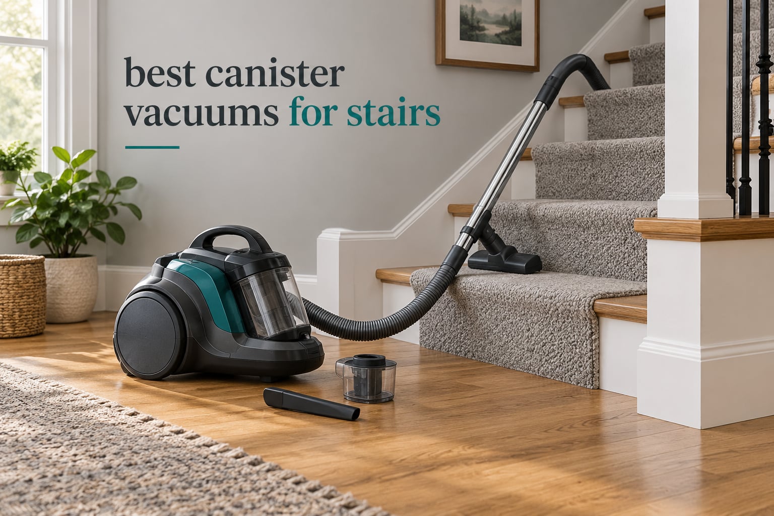 best canister vacuums for stairs
