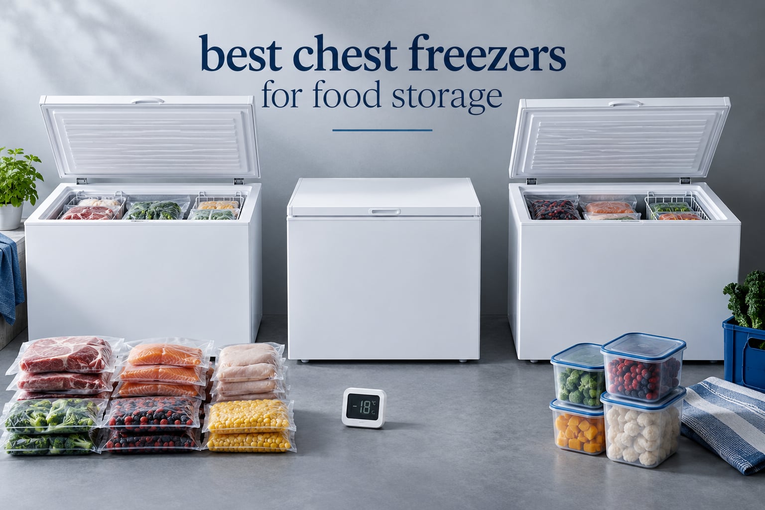 best chest freezers for food storage