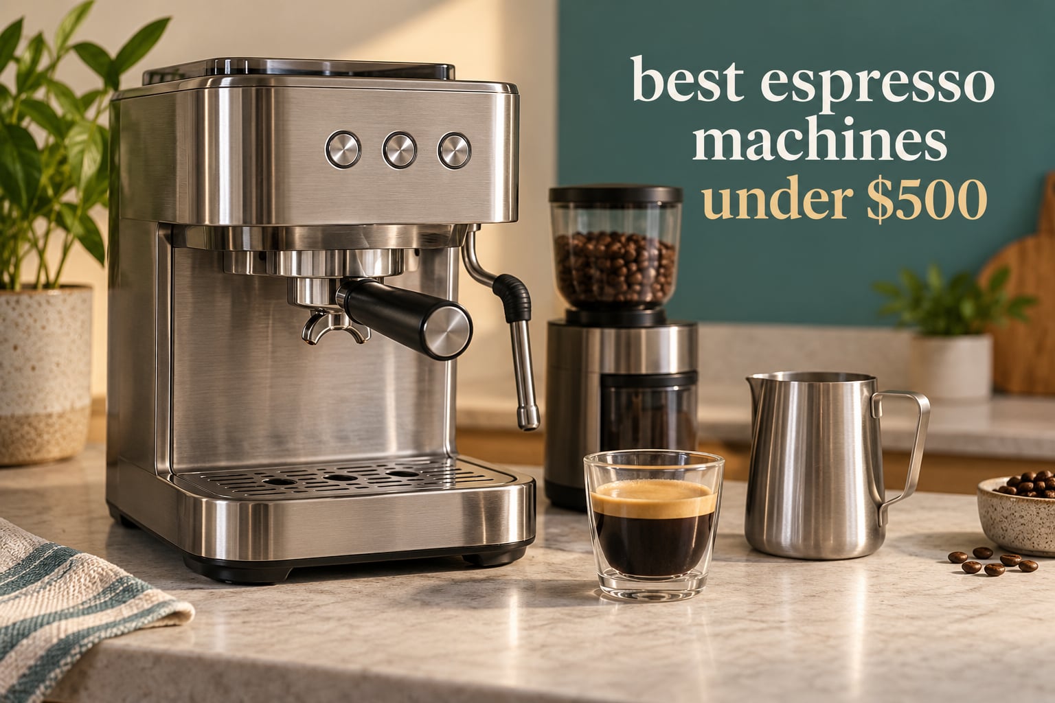 best espresso machines under $500