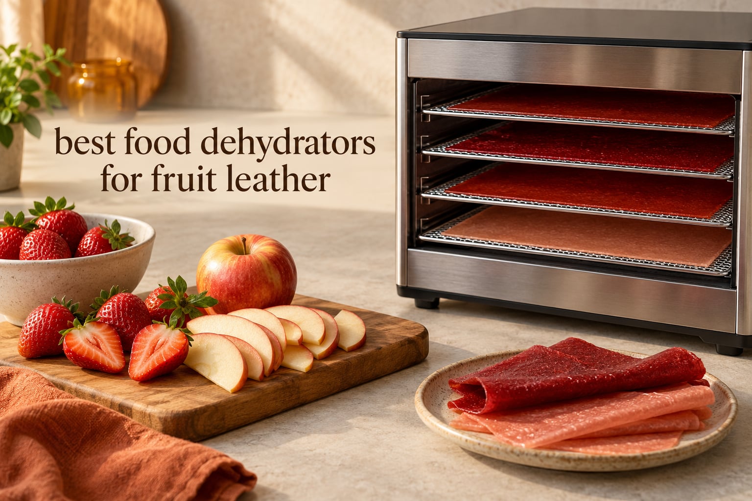 best food dehydrators for fruit leather