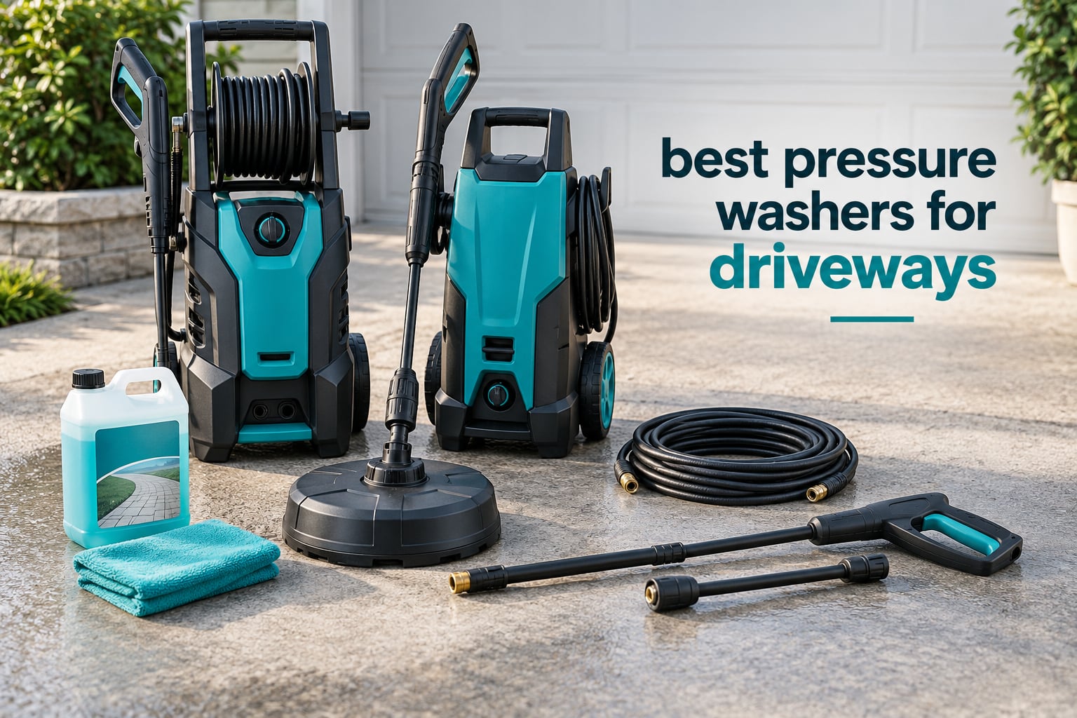 best pressure washers for driveways