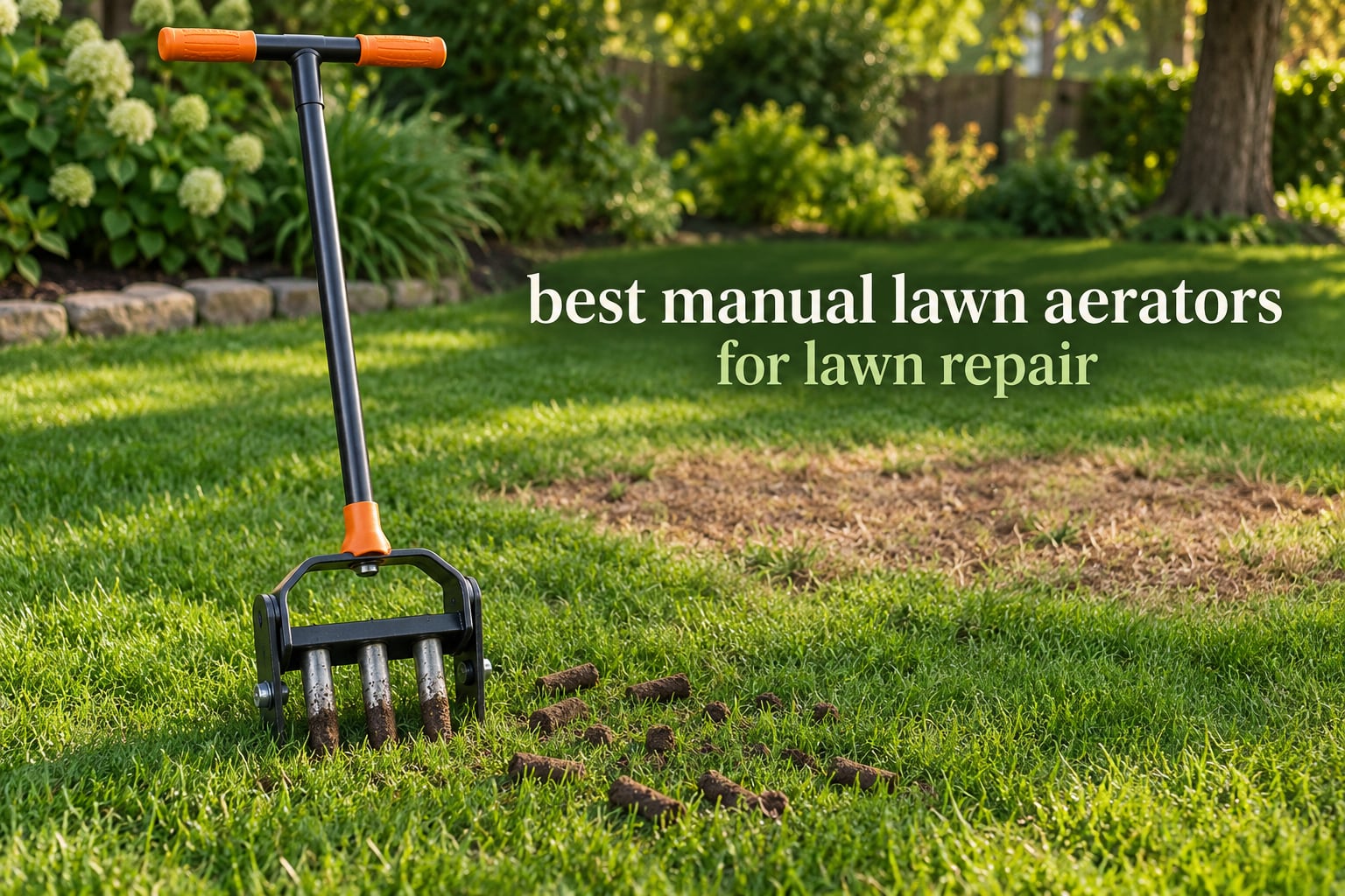 best manual lawn aerators for lawn repair