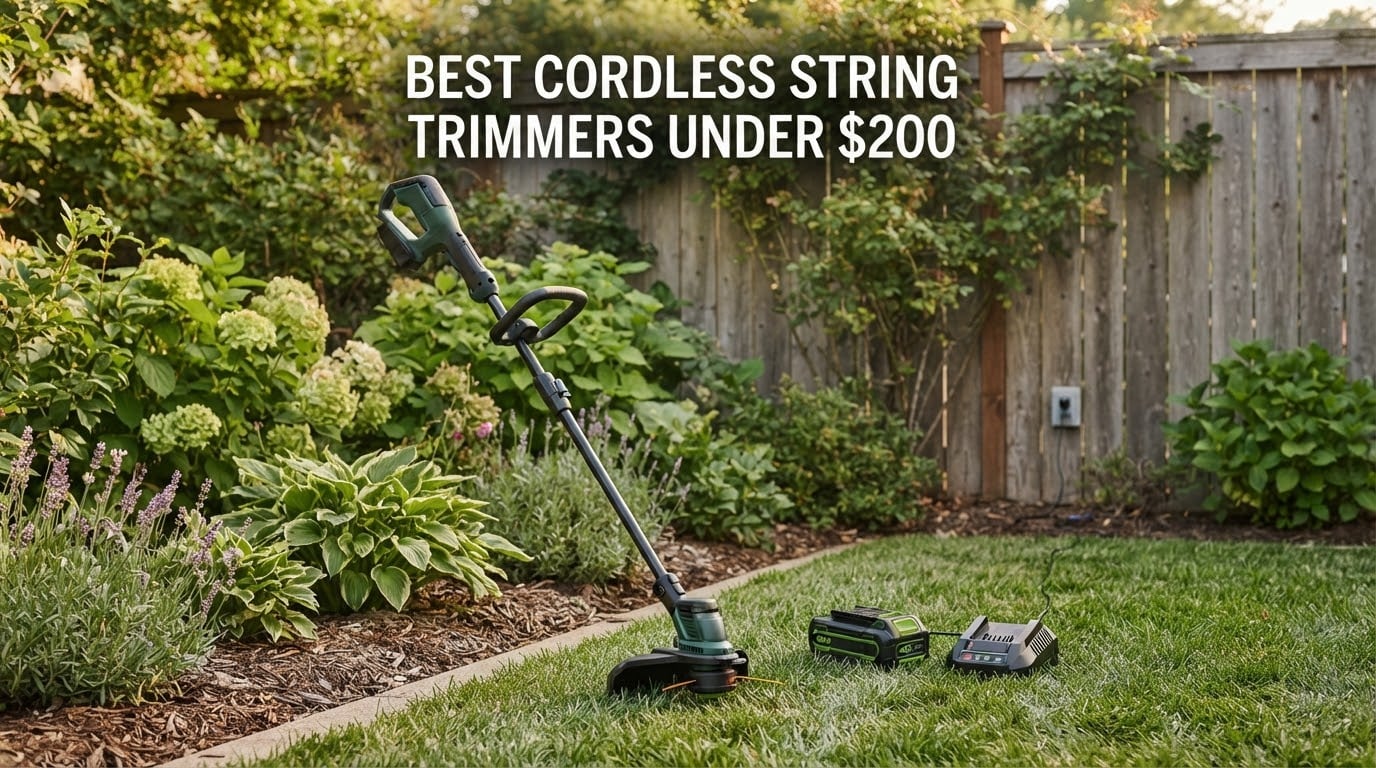 best cordless string trimmers under $200
