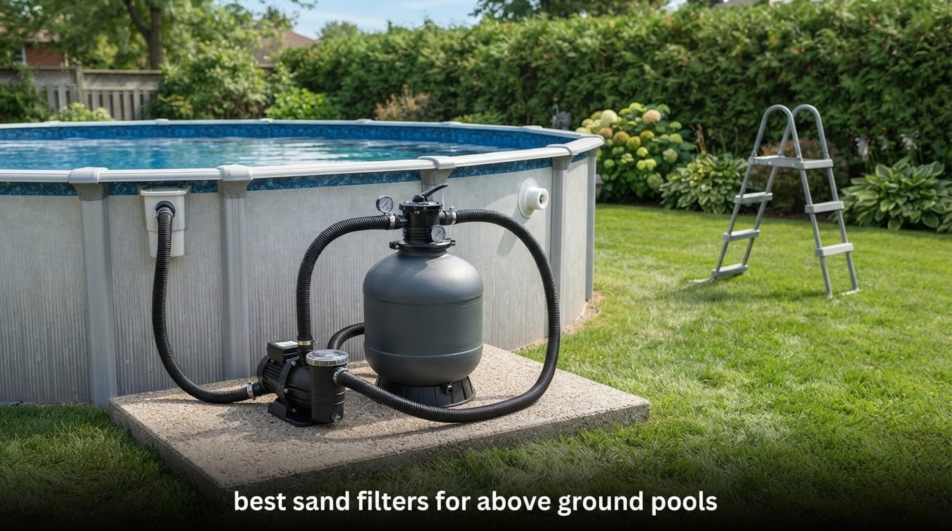 best sand filters for above ground pools