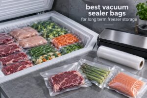 best vacuum sealer bags for long term freezer storage