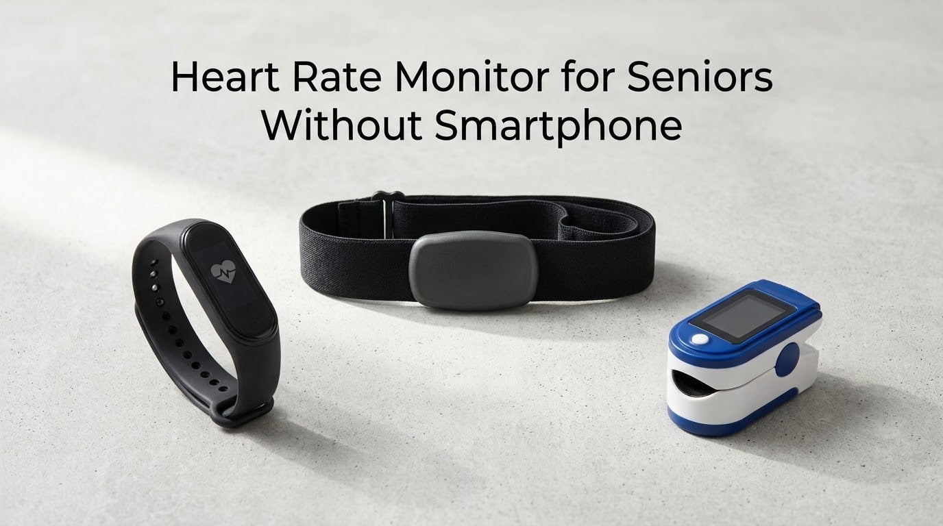 Heart Rate Monitor for Seniors Without Smartphone