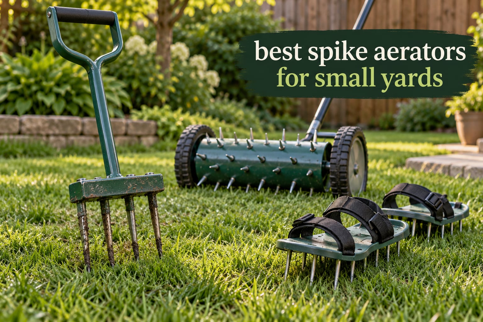best spike aerators for small yards