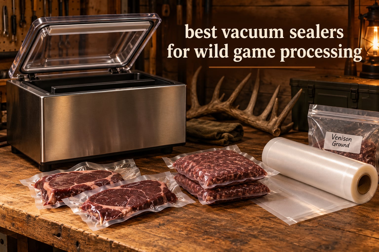 best vacuum sealers for wild game processing
