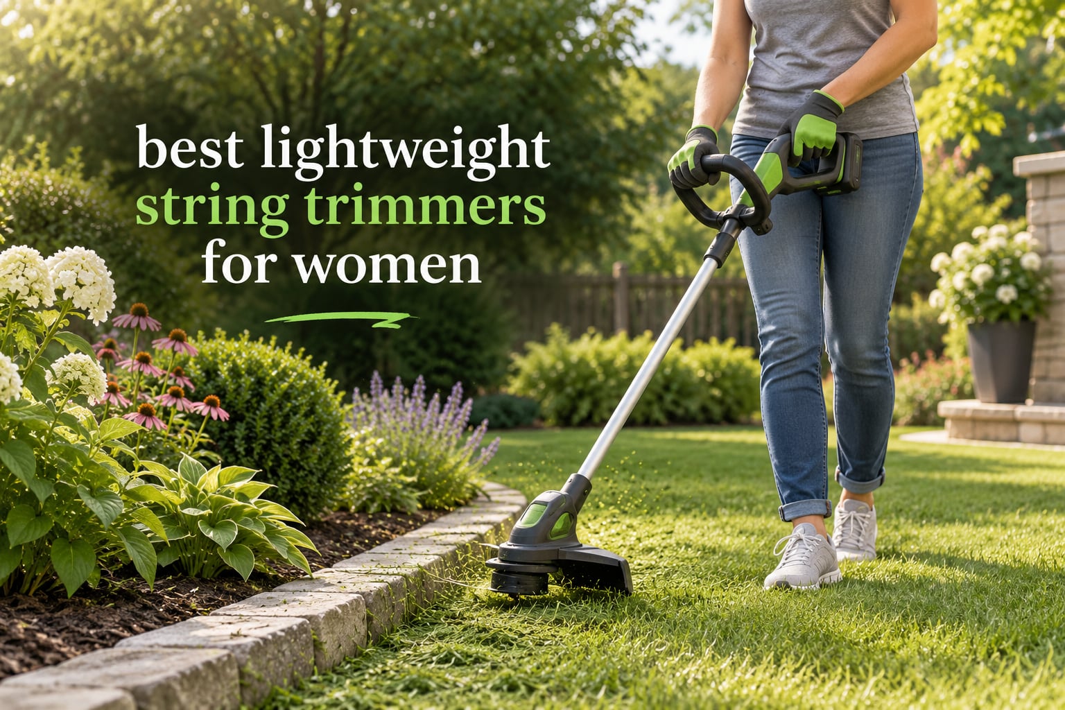 best lightweight string trimmers for women