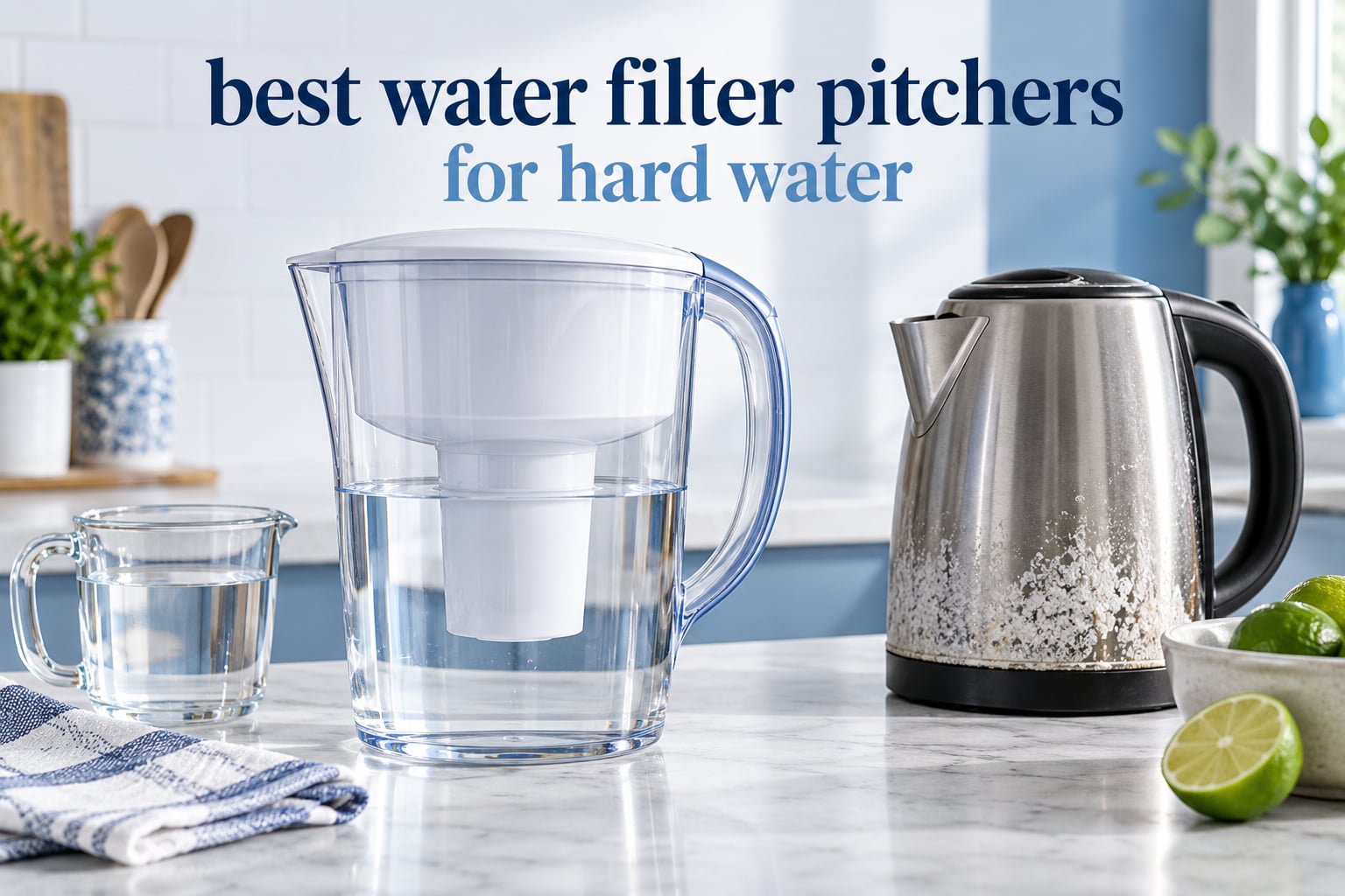 best water filter pitchers for hard water