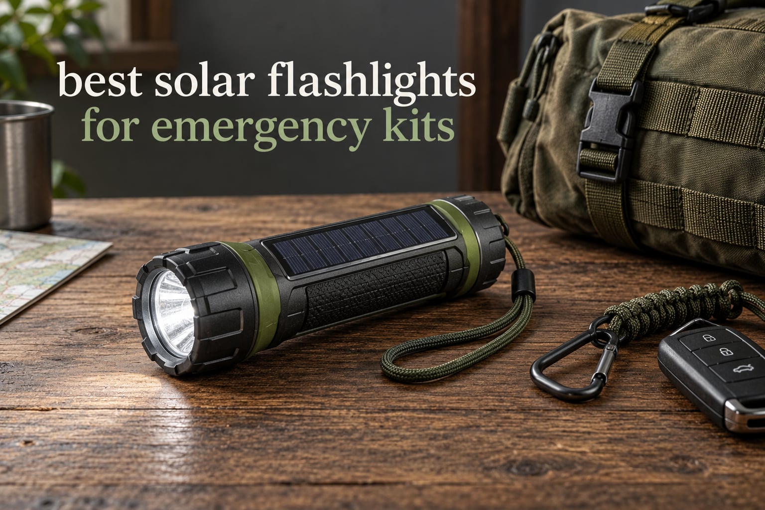 best solar flashlights for emergency kits
