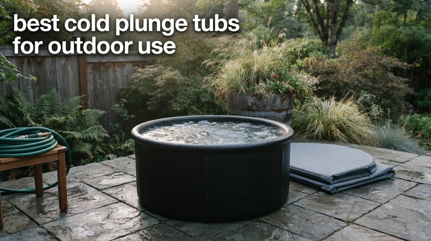 best cold plunge tubs for outdoor use