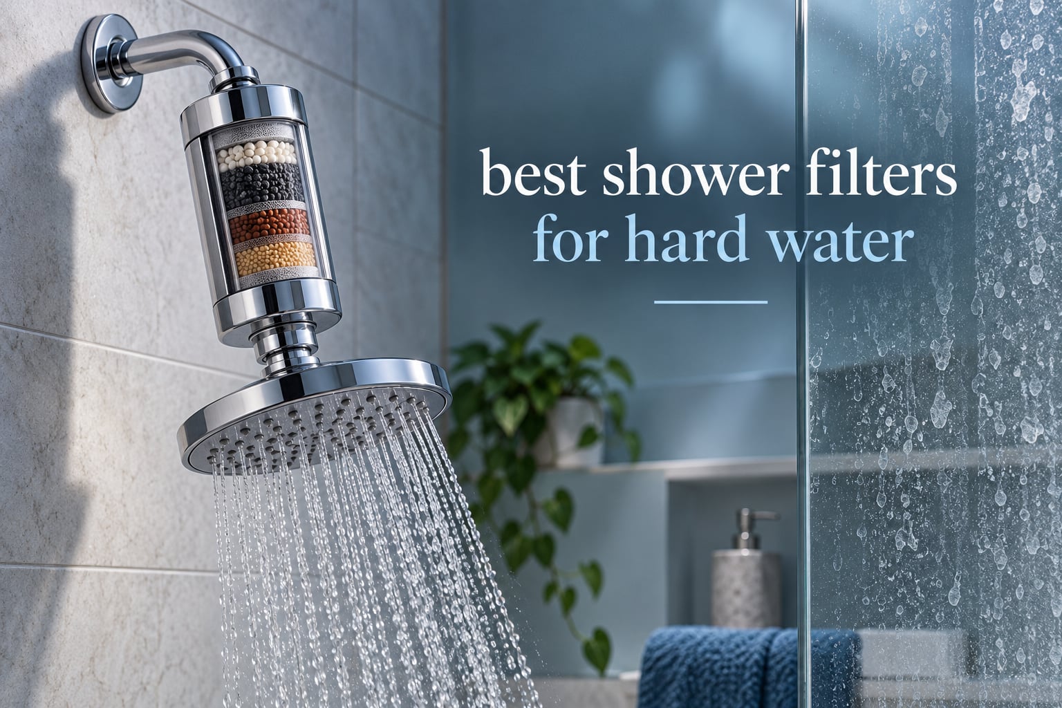 best shower filters for hard water
