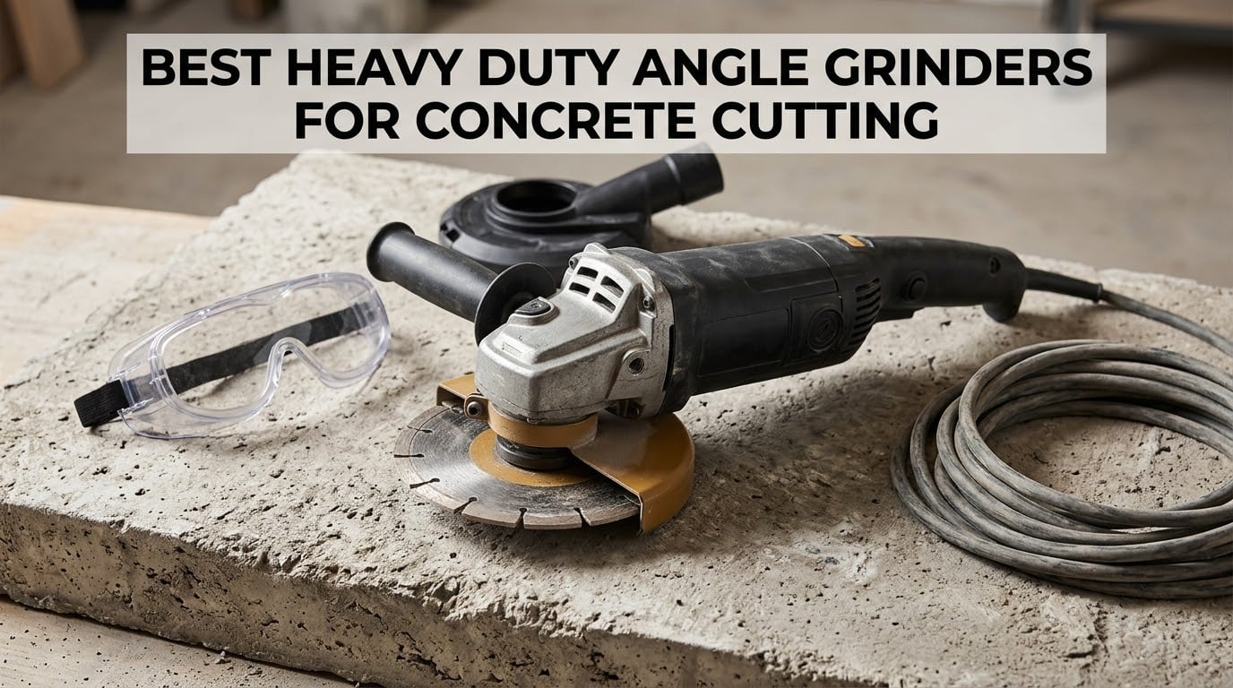 best heavy duty angle grinders for concrete cutting