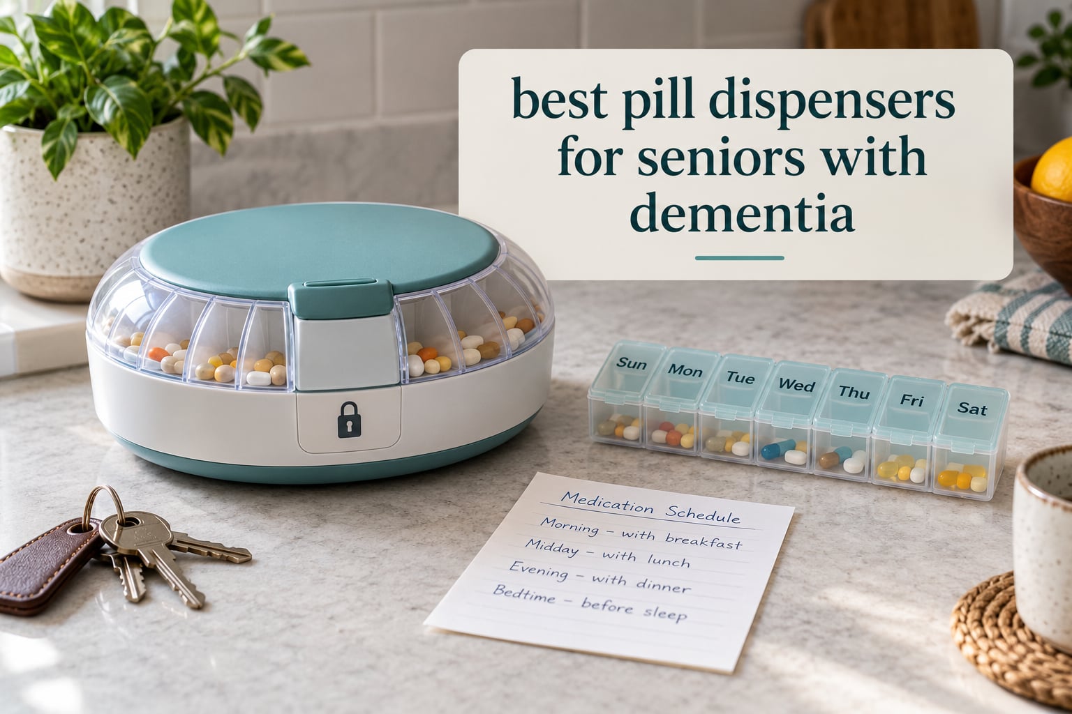best pill dispensers for seniors with dementia