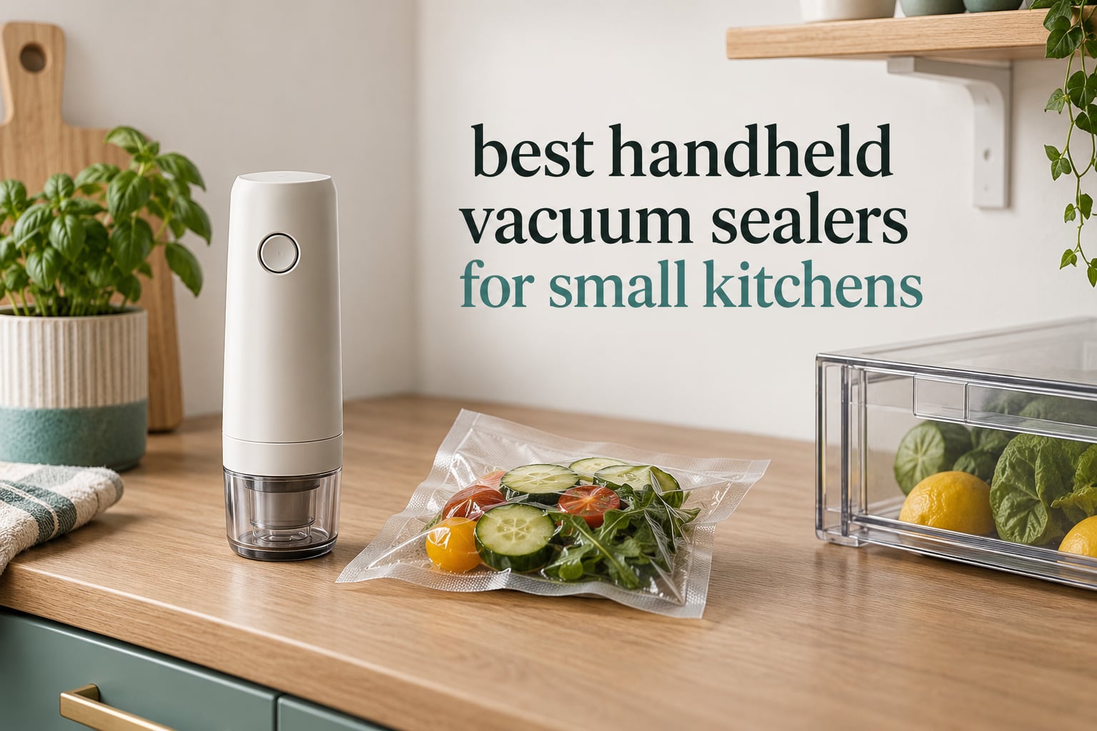 best handheld vacuum sealers for small kitchens