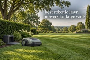 best robotic lawn mowers for large yards