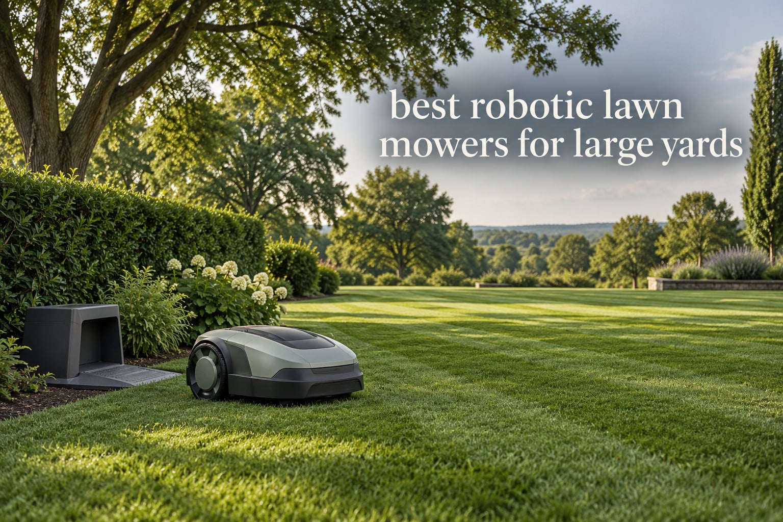 best robotic lawn mowers for large yards