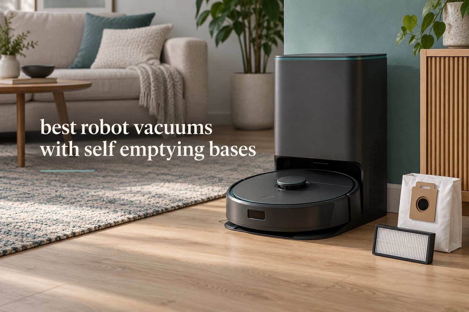 best robot vacuums with self emptying bases