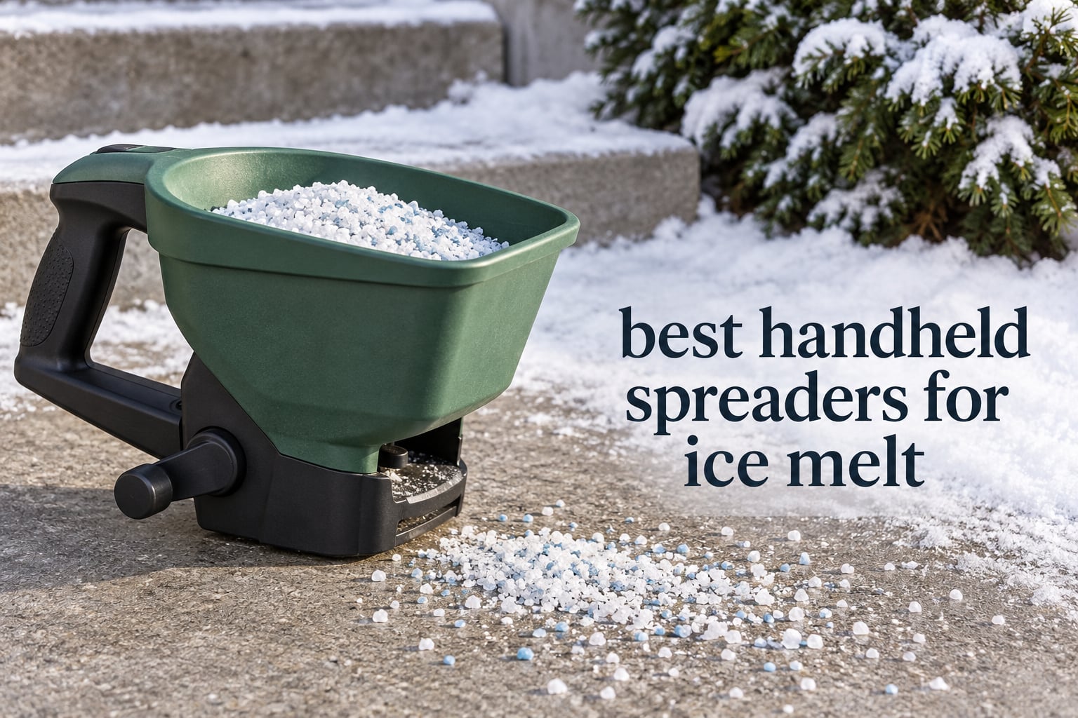 best handheld spreaders for ice melt