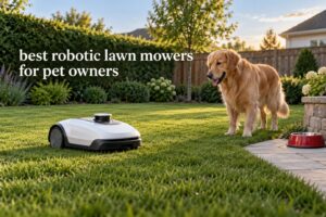 best robotic lawn mowers for pet owners