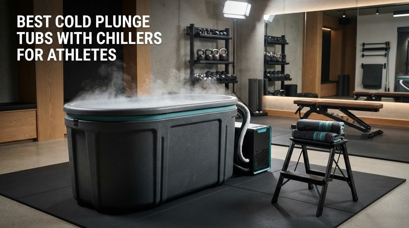 best cold plunge tubs with chillers for athletes